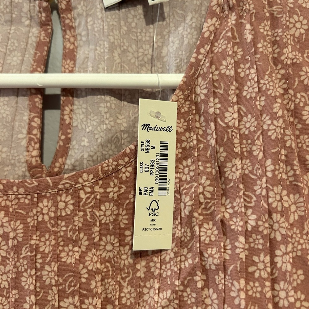 Madewell shortsleeve floral Blouse - Picture 2 of 3
